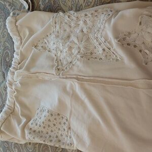 🔥310 NWOT Pol Star Stretch Cream Beige Casual Pant